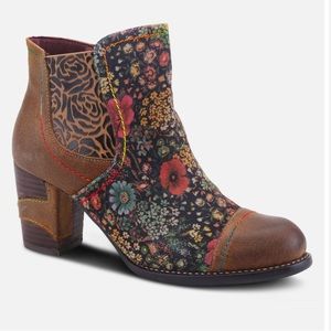 L'Artiste by Spring Step Leather Ankle Boots - Melvina